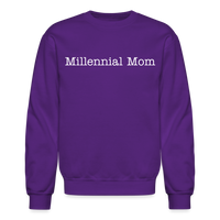 Millennial Mom Sweatshirt - purple