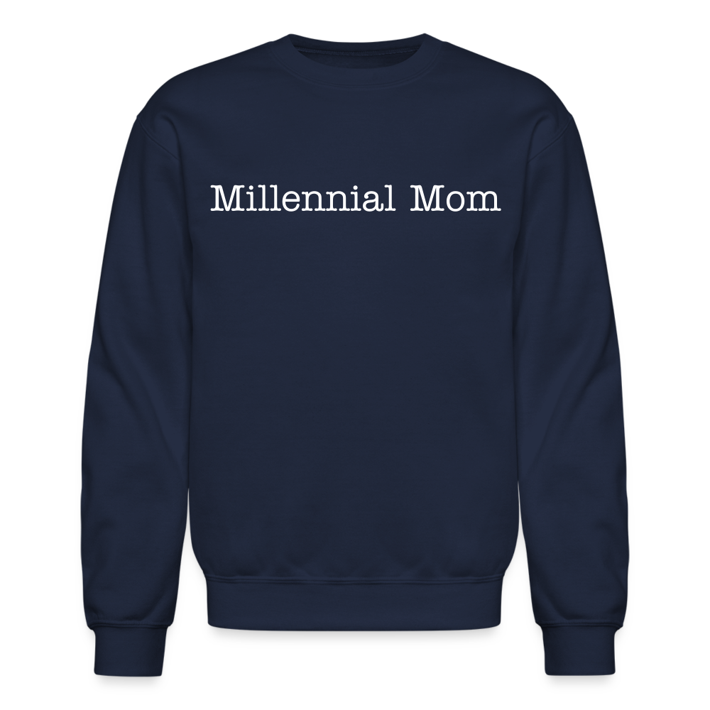 Millennial Mom Sweatshirt - navy