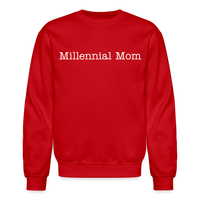 Millennial Mom Sweatshirt - red