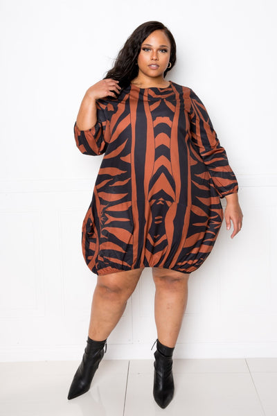 Zebra Tribal Dress
