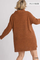 Cowl Neck Sweater Dress