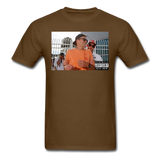 Drunk Brady T-Shirt - brown