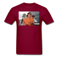 Drunk Brady T-Shirt - burgundy