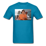 Drunk Brady T-Shirt - turquoise