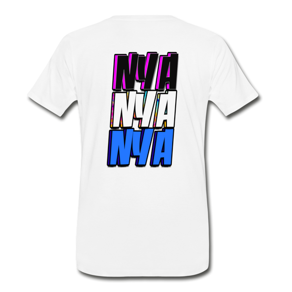NYA Back Logo Tee - white