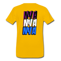 NYA Back Logo Tee - sun yellow