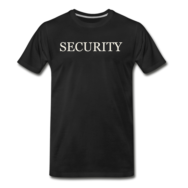 Security tee - black
