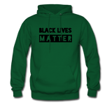 BLM Logo Hoodie - forest green