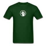 BLM fist tee - forest green