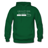 Greatness Loading Hoodie - forest green