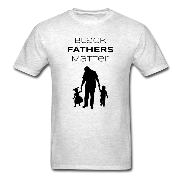Black Fathers Matter - light heather gray