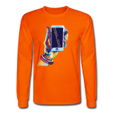 Unplug Long Sleeve T-Shirt - orange