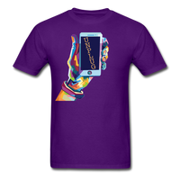 Unplug T-Shirt - purple