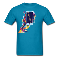 Unplug T-Shirt - turquoise