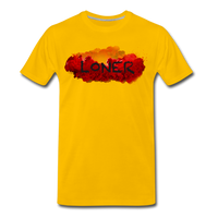 Men's Loner T-Shirt - sun yellow