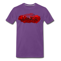 Men's Loner T-Shirt - purple