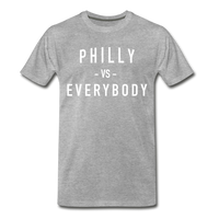 Philly VS Everybody Tee - heather gray