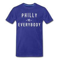 Philly VS Everybody Tee - royal blue