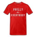 Philly VS Everybody Tee - red