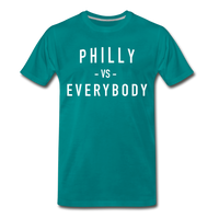 Philly VS Everybody Tee - teal