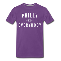 Philly VS Everybody Tee - purple