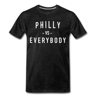 Philly VS Everybody Tee - charcoal grey