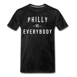 Philly VS Everybody Tee - charcoal grey