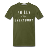 Philly VS Everybody Tee - olive green