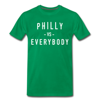 Philly VS Everybody Tee - kelly green