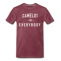 Camelot T-Shirt - heather burgundy