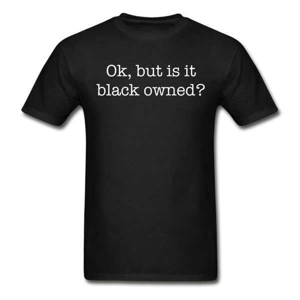 Black Owned Tee - black