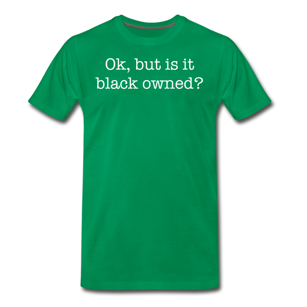 Black Owned T-Shirt - kelly green