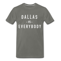 Dallas vs Everybody - asphalt gray