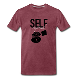 Self Employed T-Shirt - heather burgundy