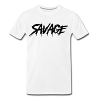 Savage Logo T-Shirt - white