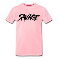 Savage Logo T-Shirt - pink