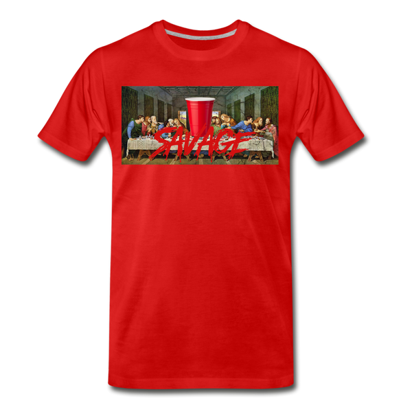 Red Cup Jesus T-Shirt - red