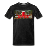 Red Cup Jesus T-Shirt - charcoal grey