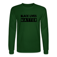 BLM Logo Long Sleeve T - forest green